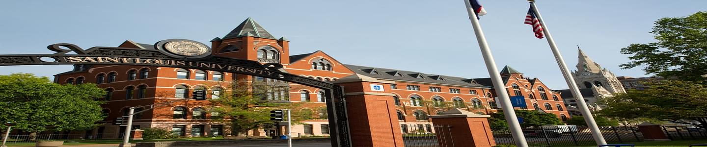 Saint Louis University banner